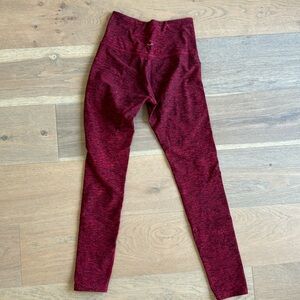 Red Brushed Beyond Yoga Pants